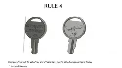 12 Rules for Life: Rule 4 Key for Wilson Bohannan Padlock