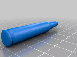 .223 Remington bullet (FreeCAD)