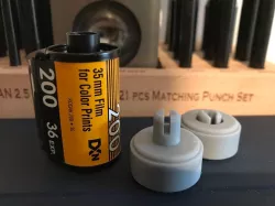 35mm Film adapters for medium format film cameras
