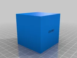 3D geometric shaped