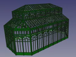 3D Greenhouse n_scale