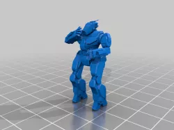 6mm mech named after the pointy thing on a bee (6L)