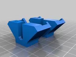 Adjustable Glass Bed Bracket for FlashForge Creator Pro