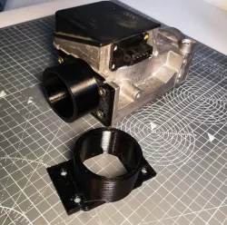 Air filter adapter for BMW K100 / K75