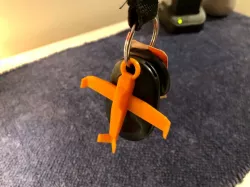 Airplane Keychain