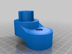 Airsoft AEG M4 drop stock adapter