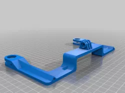 Artillery X1 Bed Handle GoPro mount