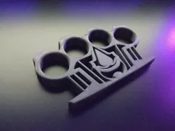 assassin's creed themed knuckle duster