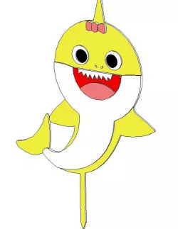 Baby Shark - Cake Topper