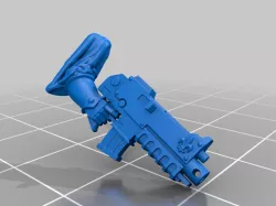 battle nun bolter hand