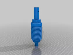 Boat engine pullcord spool