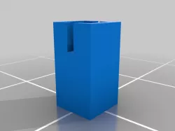 Cab for a square head push button with M2 thread.