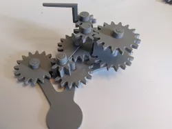 Cardan Gear with Dwell Mechanism