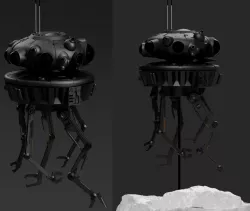 Carlz Star Wars Imperial Probe Droid 