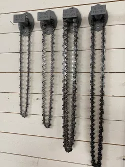 Chainsaw Chain Hanger backplate