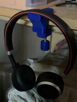 Clamp with Mount, Jabra Headphone 