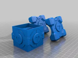 Companion Cube Switch Cartridge Holder
