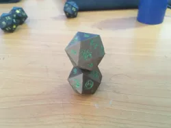 Custom rick and morty d20