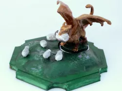 Dragon Catan Robber by Nicosh
