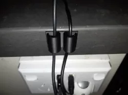 Dual Cable Clip
