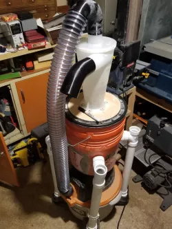 Dust Deputy Vacuum Mount