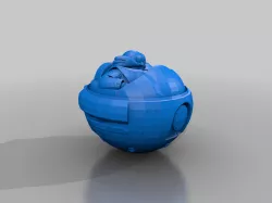 Eggman (Robotnik) in egg mobile