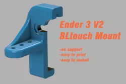 Ender 3 V2 3DTouch/BLTouch Mount