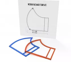Face Mask - Cutting Template