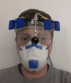 Face Shield Clip FSC1 for Surgical Headlight