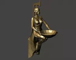 Fallout 3 Statue Woman