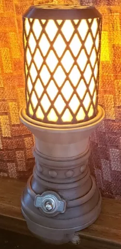 Flame Bulb Desktop Lamp