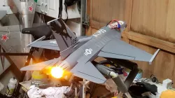 Freewing F-16 LED Afterburner Adapter for 70mm EDF Outrunner (Pro)
