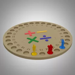 God's Arithmetic operation game