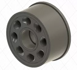 Gol GTI Wheel for Mini Z