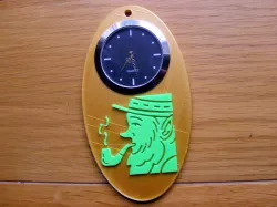 happy chap clock