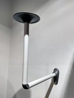 Helmet Wall support with 20mm pvc pipe
