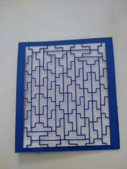 Heptomino tiling card