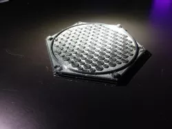 hexagon pattern stackable coaster 