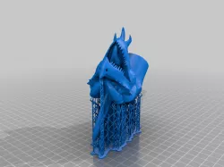 Instant pot dragon for resin printers
