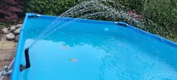 Intex curved outlet Sprinkler/Jet Bajonet Quickconnect
