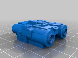 Johnny 5 remix of a remix (Upper Body and Head so far)