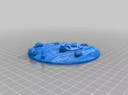Kitbashed Sand/Underwater Base 115mm round
