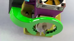 Lion Fan Duct for Morninglion Industries Carriages & Others! Full Circle & Cutout!