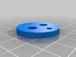 Magnetic Mount for SmartThings button w/ Magnets on back