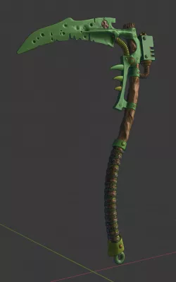 Man Reaper Scythe