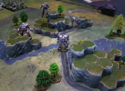 Mecha Hex Hills - Sculpted Grasslands Hill Demo