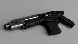 Militech Crusher - Cyberpunk 2077 Gun