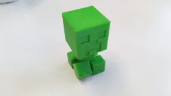 Minecraft Chibi Creeper (BobbleMob)