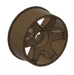 Mini Z RWD Volk Racing Rays TE37 0+ offset