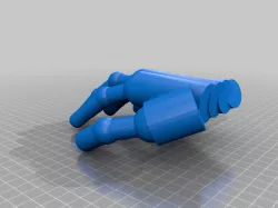 Model of a Human Hand (intended to aid in ergonomic designs)